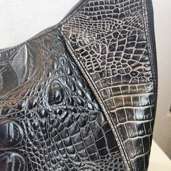 Brahmin Croc Shoulder Bag - Picture 11 of 16
